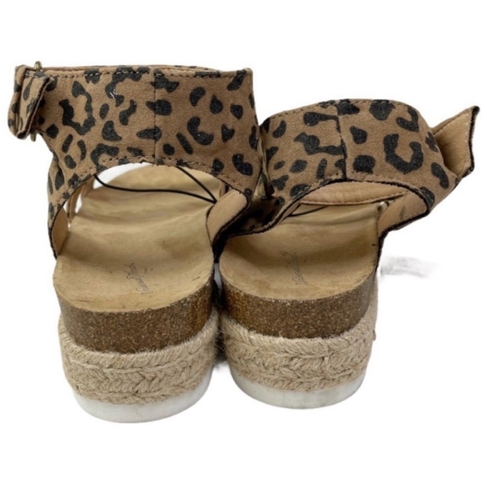 UNIVERSAL THREAD NWT Agnes Leopard Platform Sandals size 11 - Picture 5 of 9
